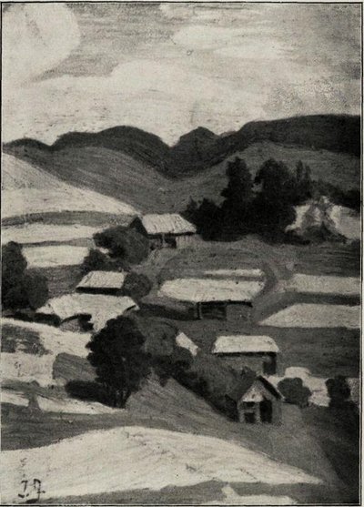 Village in the Bohinj Region by Ivan Grohar